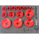 Juego de 20 Piezas de Coronas Bi-Metal Mader