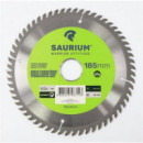 Pack de 3 Discos de Corte de Madera Saurium 185mm para Sierra Circular
