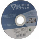 Disco Abrasivo Inox de Corte Super Power 115 mm