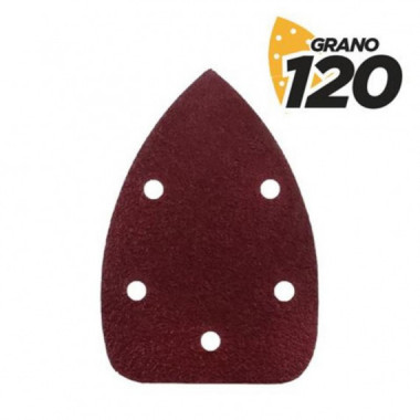Pack 10 Lijas Triangulares Grano 120 para Lijadora Blim Power Tools BL0124