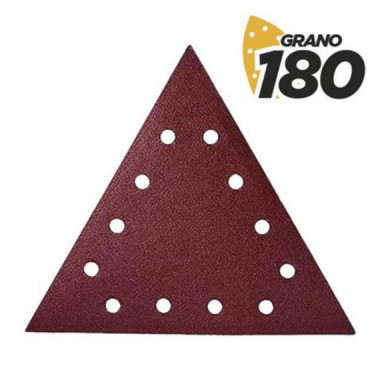 Pack de 5 Lijas Tri&aacute;ngulo de Grano 180 con Velcro Compatible Blim BL0223