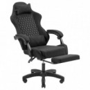 Silla Gaming Mars Gaming MGC-X Fabric Ergonómica con Reposapiés, Tela Negra