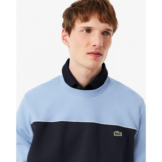 Sudadera de Felpa con Bloques de Color de LACOSTE