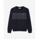 Sudadera de Felpa con Bloques de Color de LACOSTE
