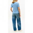 TOMMY HILFIGER - NEW SLIM CODY V-NECK SS - C33 - F|WW0WW40584/C33