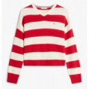 TOMMY HILFIGER - MDRN RUGBY RLX V-NK - 0EY - F|WW0WW47655/0EY