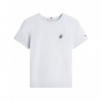 TOMMY HILFIGER - TH SCRIPT REG C-NK SS TEE - C7O - F|WW0WW47809/C7O