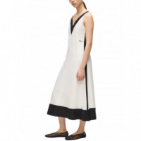 KARL LAGERFELD - Bw Linen Blend Dress - 461 - B2W13026/461