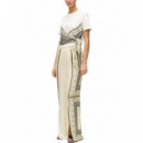 KARL LAGERFELD - scarf print pj pants - 461 - B2W10025/461