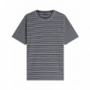 TOMMY HILFIGER - ESS SEASONAL REG FIT STRIPE TEE - 0A4 - F|MW0MW40923/0A4