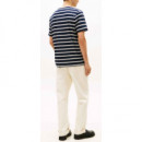 TOMMY HILFIGER - ESS REG FIT STRIPE POCKET TEE - 0A5 - F|MW0MW41378/0A5