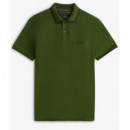TOMMY HILFIGER - TWILL EMBRO LOGO REG POLO - L01 - F|MW0MW41607/L01