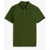 TOMMY HILFIGER - TWILL EMBRO LOGO REG POLO - L01 - F|MW0MW41607/L01