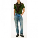 TOMMY HILFIGER - TWILL EMBRO LOGO REG POLO - L01 - F|MW0MW41607/L01