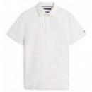 TOMMY HILFIGER - HIDDEN PLACKET DETAIL REG POLO - YBL - F|MW0MW41611/YBL