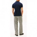 TOMMY HILFIGER - LIQUID COTTON RWB CUFF SLIM POLO - DW5 - F|MW0MW41612/DW5