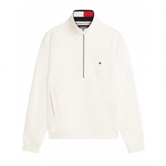 TOMMY HILFIGER - Flag 1/4 Zip - Z00 - F|MW0MW42482/Z00