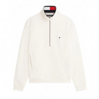 TOMMY HILFIGER - Flag 1/4 Zip - Z00 - F|MW0MW42482/Z00