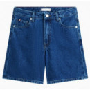 TOMMY HILFIGER - DNM EMI STRAIGHT SHORT RW - 1A5 - F|WW0WW48598/1A5