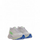 HOKA ONE ONE - Clifton 10 - Ash Grey Neon Green - 1162030/ASH Grey Neon Green