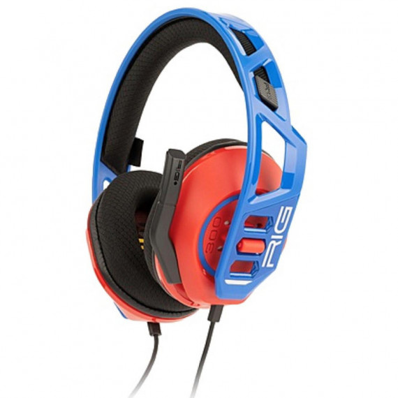 Rig Auricular Gaming 300 PRO HN Switch-Switch 2 Rojo y Azul