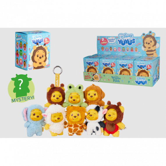 Llavero Peluche Winnie The Pooh Blind Box Disney Yuyus 12CM  SIMBA