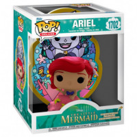 Funko Pop Ariel La Sirenita Vidriera Disney Deluxe 1702