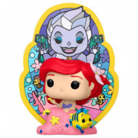 Funko Pop Ariel La Sirenita Vidriera Disney Deluxe 1702