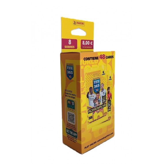 Blister Cromos la Liga Adrenalyn 8 Sobres  PANINI