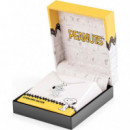 Colgante Snoopy Peanuts En plata de primera ley