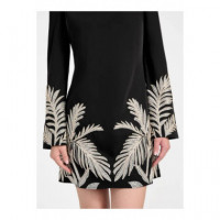 Vestidos Ls Angele Placed Mini Dress  GUESS