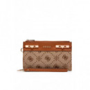 Carteras MELINDA LOGO SLG DBL ZIP ORNZR