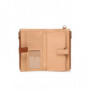 Carteras MELINDA LOGO SLG DBL ZIP ORNZR