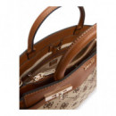 Bolsos Melinda Logo Tri Comp Satchel  GUESS