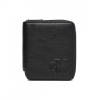 Cartera Billetera CALVIN KLEIN con Cremallera Negra