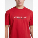 Camiseta Guess American roja