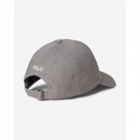 Gorra Polo Ralph Lauren gris logo blanco