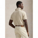 KNIT-POLO BEIGE/KHAKI
