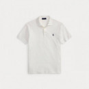 KNIT-POLO WHITE