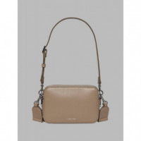 WEBBING DOUBLE STRAP CAMERA BAG DESERT T