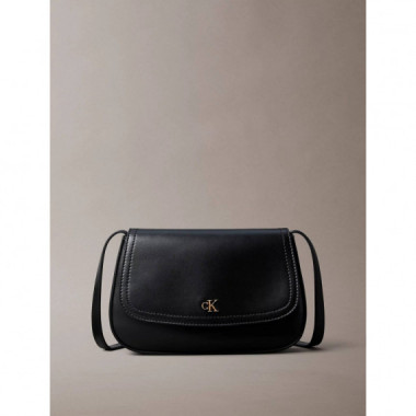 CK FLAP CAMERA BAG BLACK