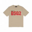 LOOSE FIT CAMISETA FEATHER GRAY