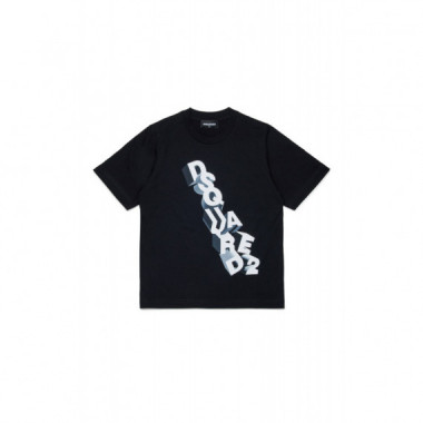SLOUCH FIT T-SHIRTS BLACK