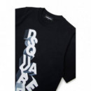 SLOUCH FIT T-SHIRTS BLACK