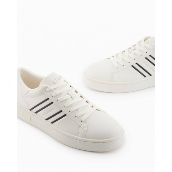 Sneaker Off White+black  AF21421  ARMANI EXCHANGE