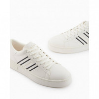 Sneaker Off White+black  AF21421  ARMANI EXCHANGE