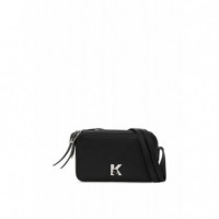 KLJ K LOGO CAMERA BAG BLACK