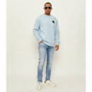 SWEAT CREWNECK ICE BLUE