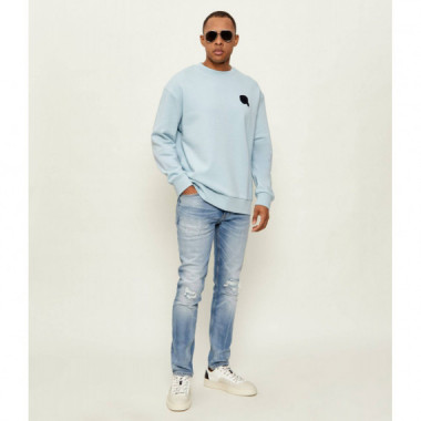 SWEAT CREWNECK ICE BLUE