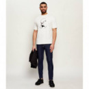 T-SHIRT CREWNECK CHAMPAGNE